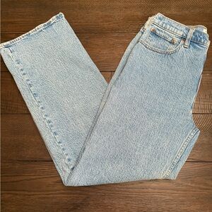 Abercrombie & Fitch High Rise Blue Jeans